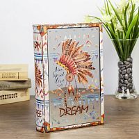 Сейф книга "Дух Мечты" рисунок на зеркале 24х16х5 см фото