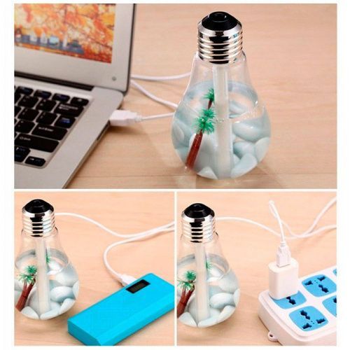 Увлажнитель воздуха от USB "Лампочка" картинки фото 9